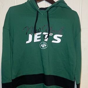 NFL NEW YORK JETS  WOMEN’S HOODIE size M NWOT
